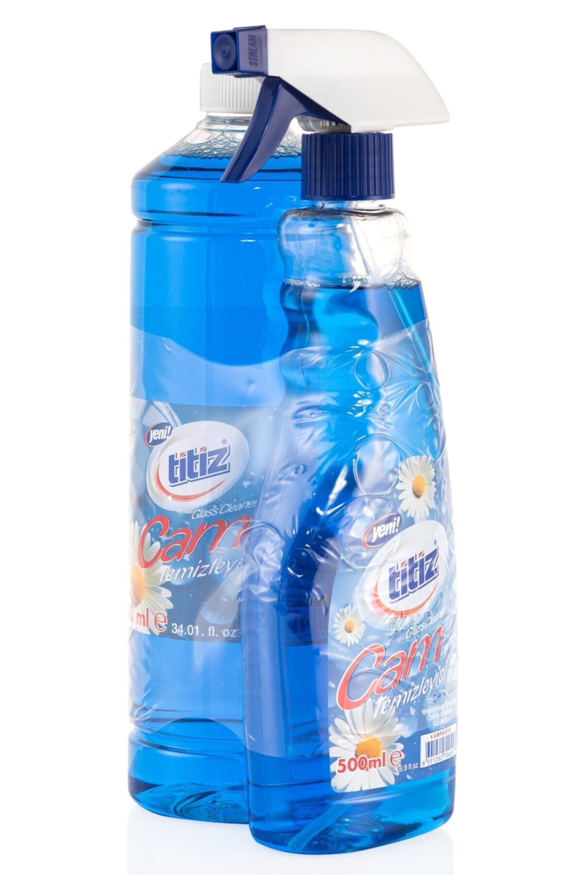 Titiz Cam Temizleyici 500ml Sprey + 1000ml Yedek