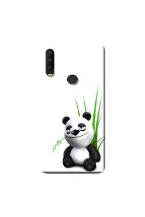 3x 2019 Kılıf (5048y) Baskılı Silikon Sevimli Panda Stk:168 VOLENT-ALCATEL-3X-2019-168