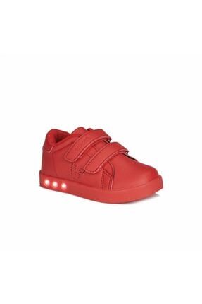 Oyo Işıklı Unisex Çocuk Kırmızı Spor Ayakkabı 000186