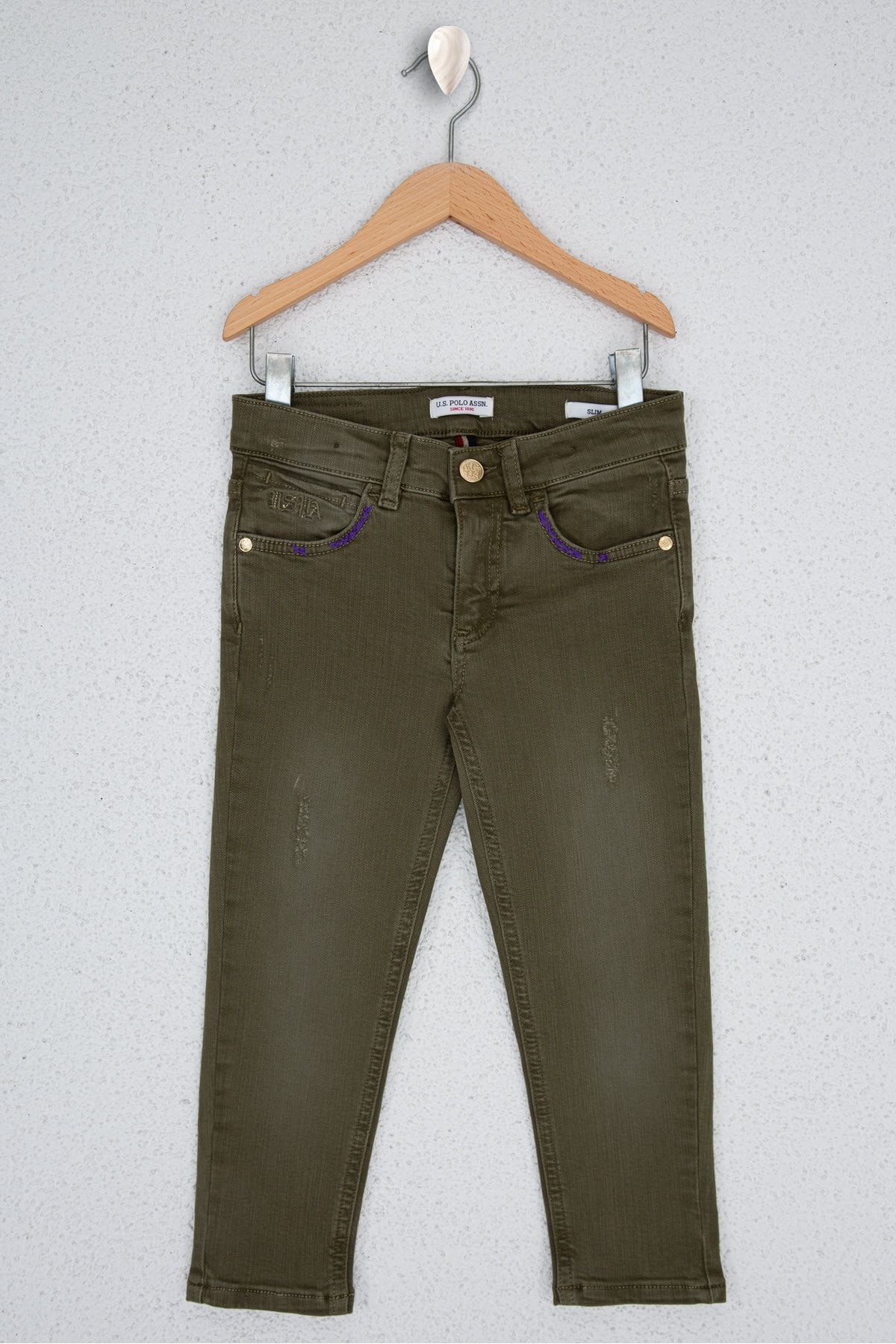 شلوار دخترانه سبز U.S. Polo Assn.