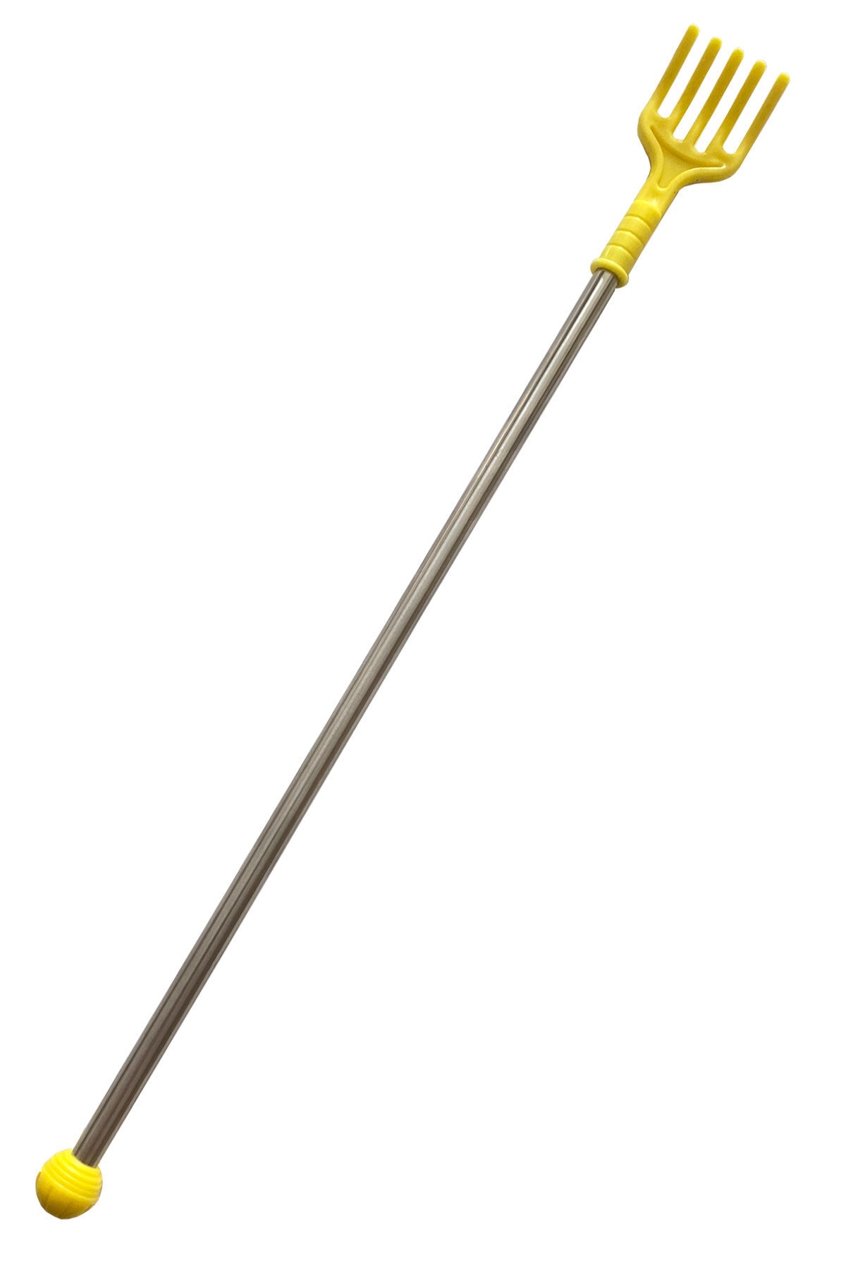 2'li Metal Saplı Sırt Kayışıcı Sırt Kaşıma Çubuğu Sarı Kırmızı