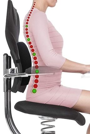 Ortopedik Bel Sırt Minderi Yastığı Araba Ofis Sandalye Minderi Sandalye Yastığı FS-OBSMND-001