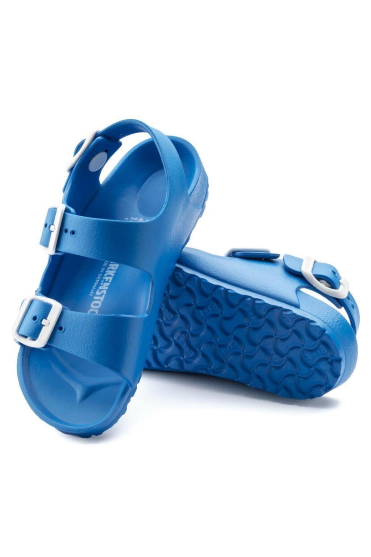 صندل بیرکن استاک پسرانه اوا آبی  راسته      کژوال/روزمره | Birkenstock ZNNE-Z01031 CN - تصویر 5