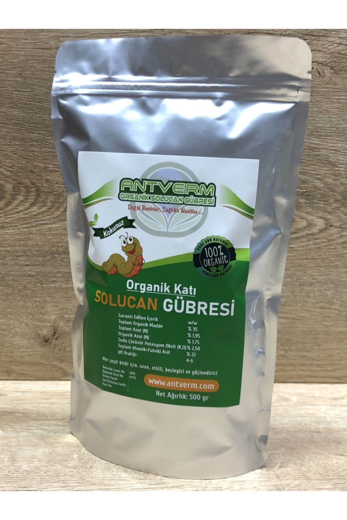 500 Gr Organik Saksı Bitkileri Için Kışa Hazırlık Gübresi