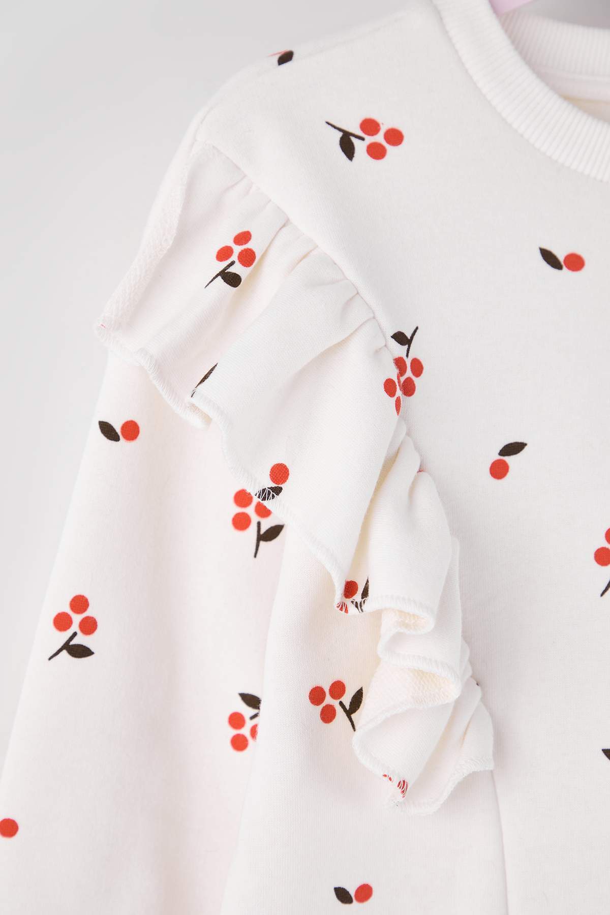 trendyolkids-girls-ecru-printed-long-regular