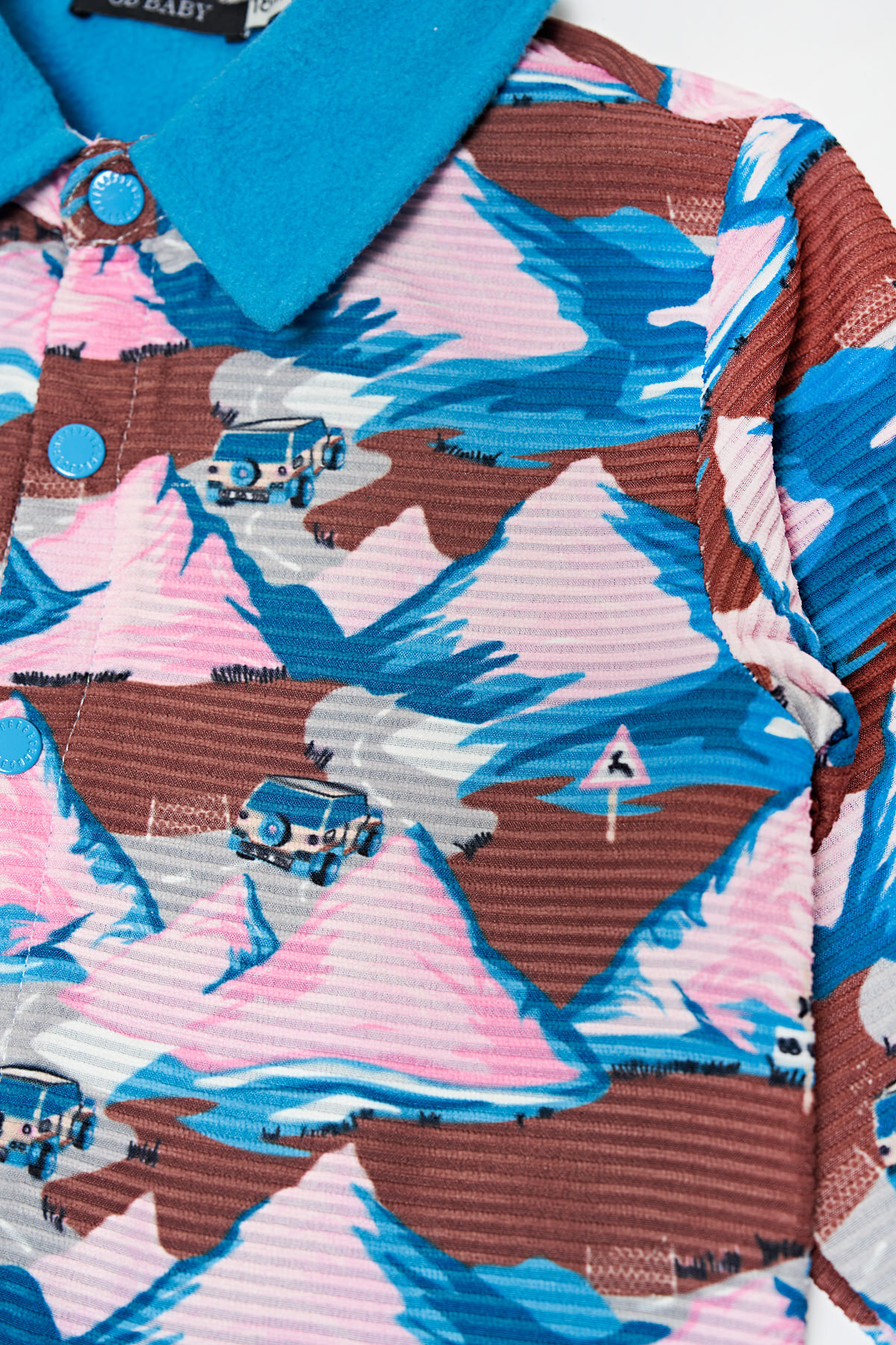 GB Baby BG Store Erkek Bebek Desenli Eşofman Üstü 23FW1BG1428 fotoğrafı 2 (önizleme)