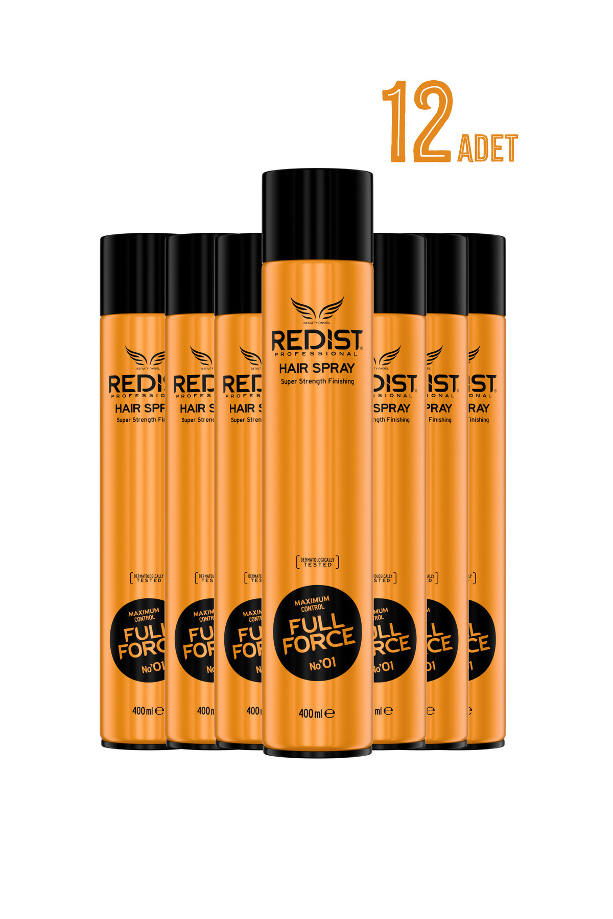 Redist Full Force Extra Sert Saç Spreyi 400 ml X 12 Adet — 0008697926006036