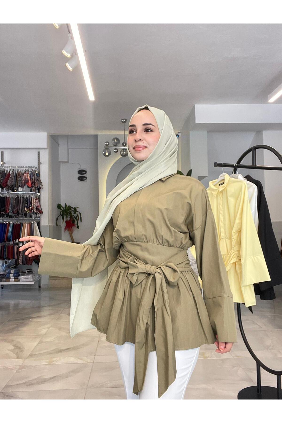 MODA  S BELDEN BAĞLAMALI GÖMLEK 5502 - Görsel 2