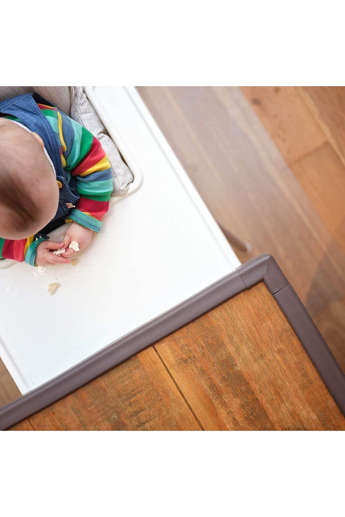 Miningaa A Kalite 3M Marka Bant 10 Metre 10 Adet Gri Rek Köşe Koruyucu Esnek Ve Yumuşak Kauçuk Kenar Koruyucu fotoğrafı 5 (önizleme)