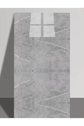 Renkli Duvarlar Shiny 30x60cm Mermer Desenli Yapışkanlı Esnek Karavan Banyo W...