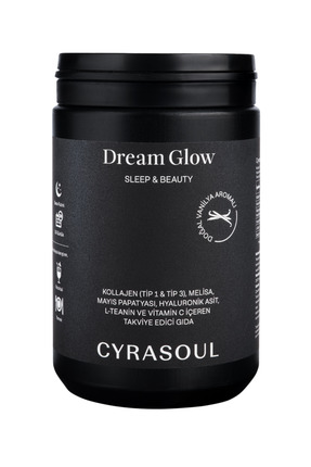 CYRASOUL DreamGlow Kolajen Peptitleri (Tip 1&3), Hyaluronik Asit, Melisa, L-T...