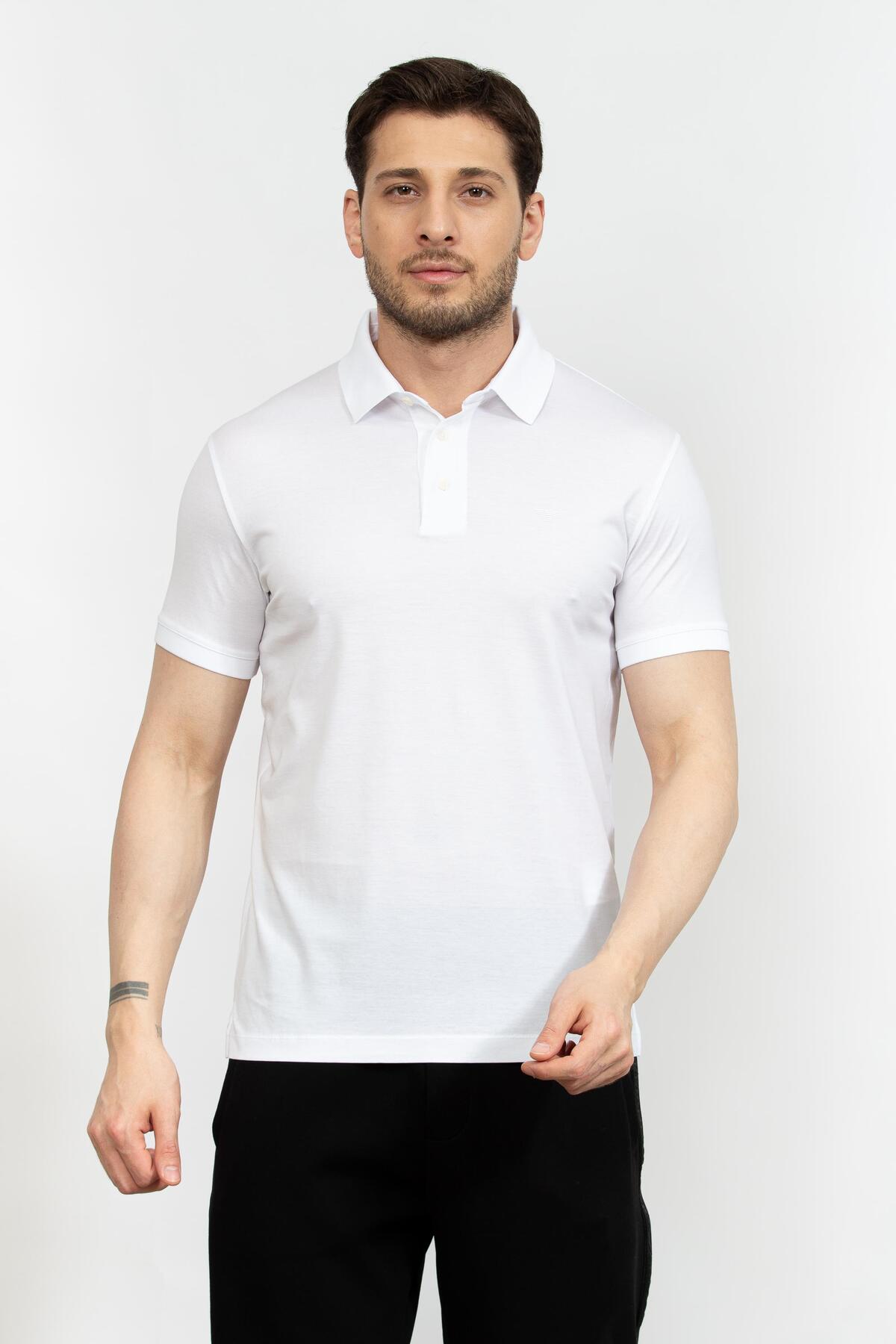 امپوریو آرمانی تی‌شرت یقه پولو مردانه