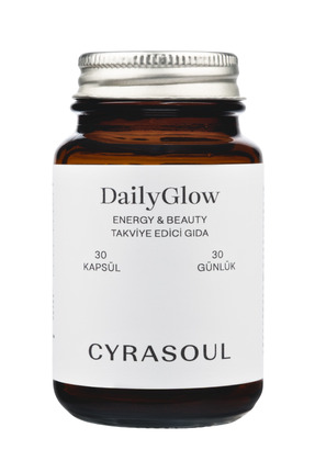 CYRASOUL DailyGlow MSM, Kırmızı Kore Ginsengi, Vitamin B3, Çinko, Manganez ve...