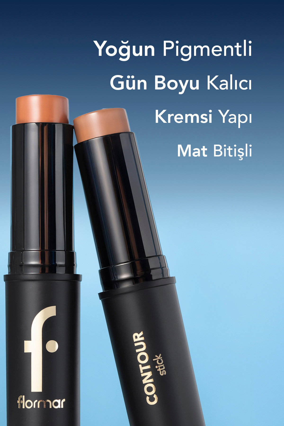 Yumuşak Dokulu Stik Kontür (AÇIK TON) - Stick Contour - 005 Light Beige - 8682536056618 — بژ 5488 — تصویر 2 از 6