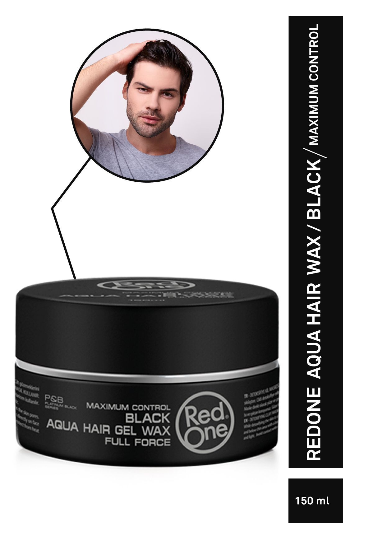 Redone Ultra Sert Siyah Gün Boyu Kalici Jel Wax 150 ml — RWAQ02 — تصویر 6 از 9