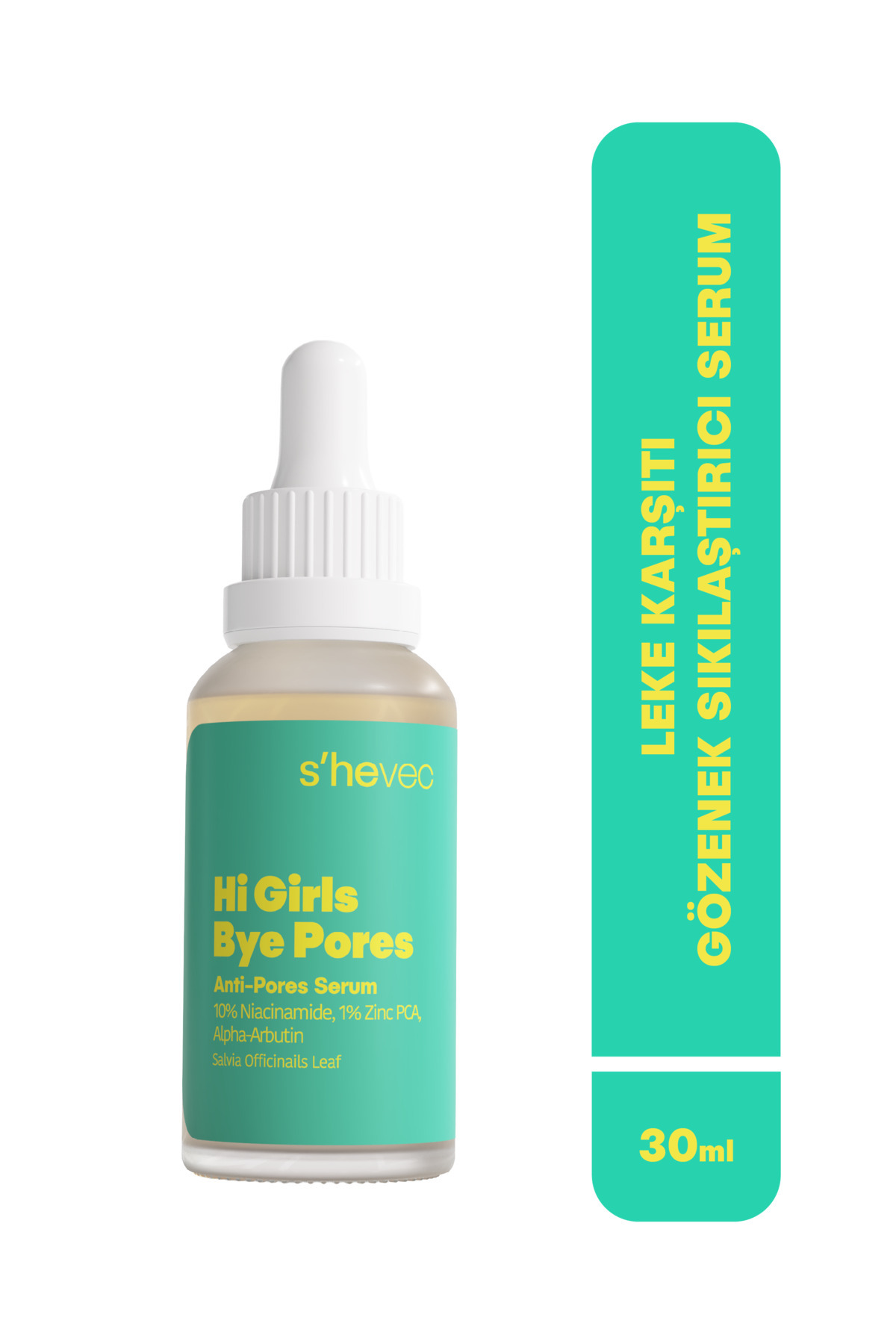 SHE VEC Hi Girls Bye Pores – Gözenek Karşıtı Serum