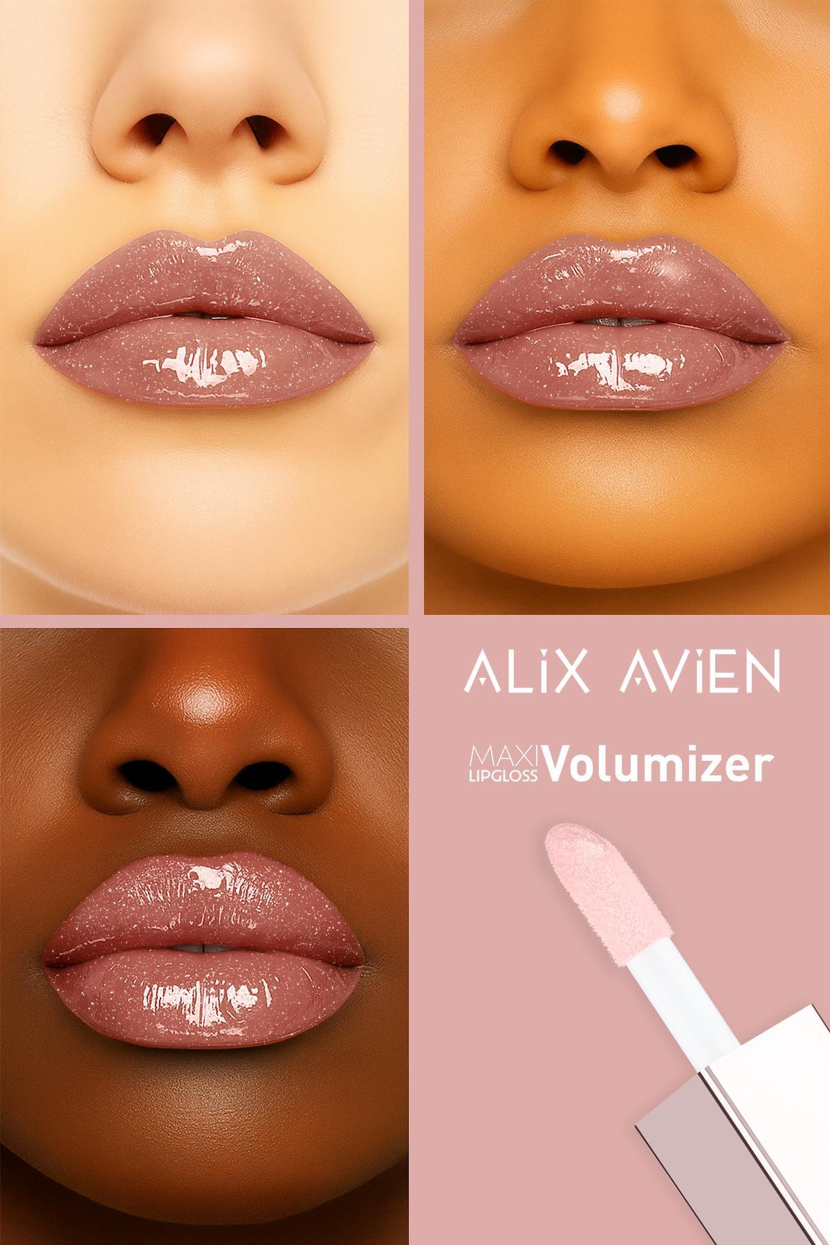 Maxivolumizer Lipgloss 203 - Magical Dust - Kalıcı ve Nemlendirici Ruj - Dolgunlaştırıcı Etki — صورتی MAXIVOLUMIZER — تصویر 3 از 7