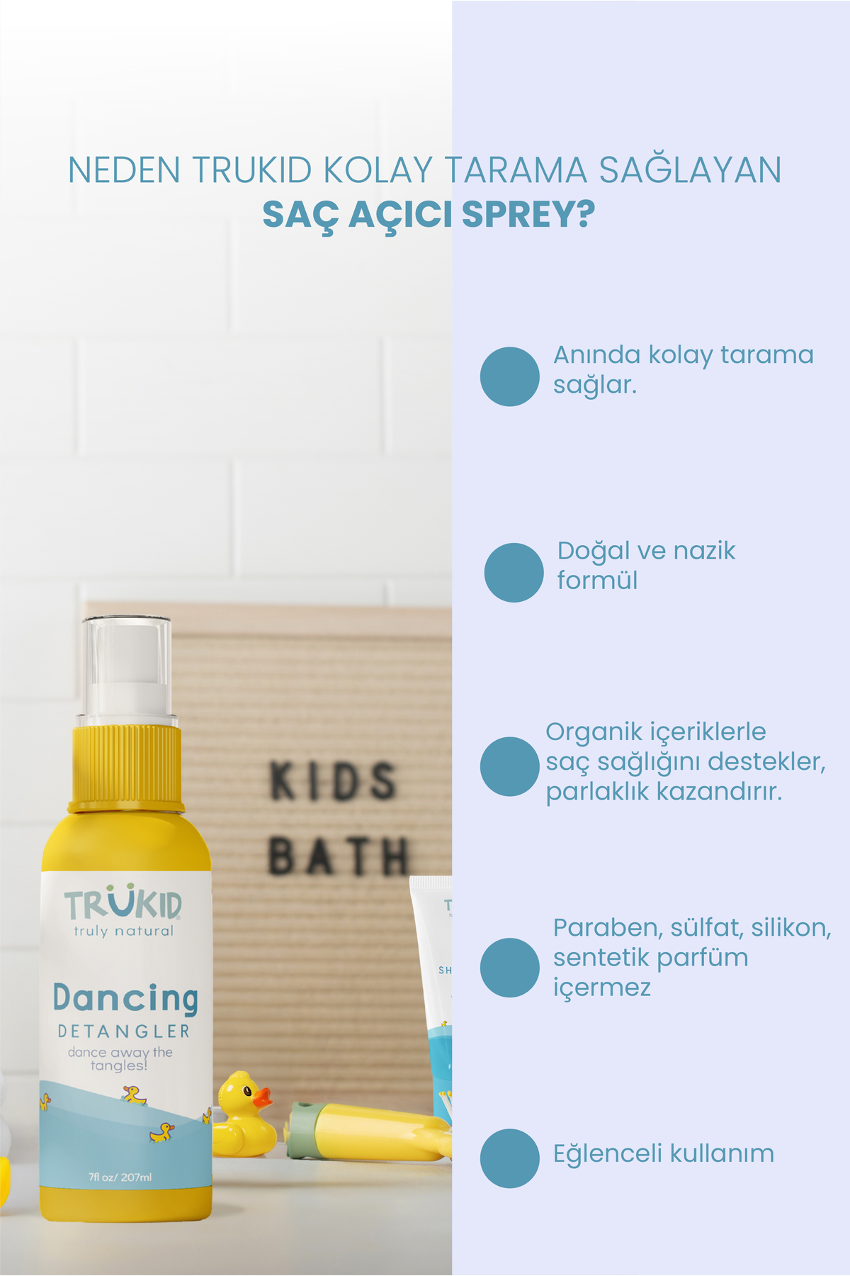 Trukid Kolay Tarama Sağlayan Saç Açıcı Spray 207 ml fotoğrafı 5 (önizleme)