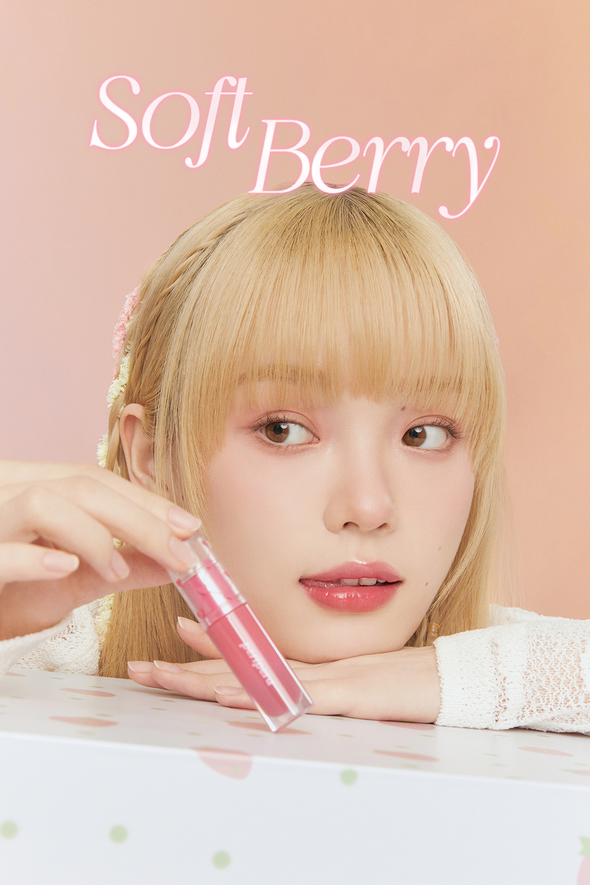 Kalıcı, Pigmentli, Parlak Bitişli Tint Ink Mood Glowy Tint (30 Happy Berry) (Soft Berry) — صورتی 6412 — تصویر 7 از 9
