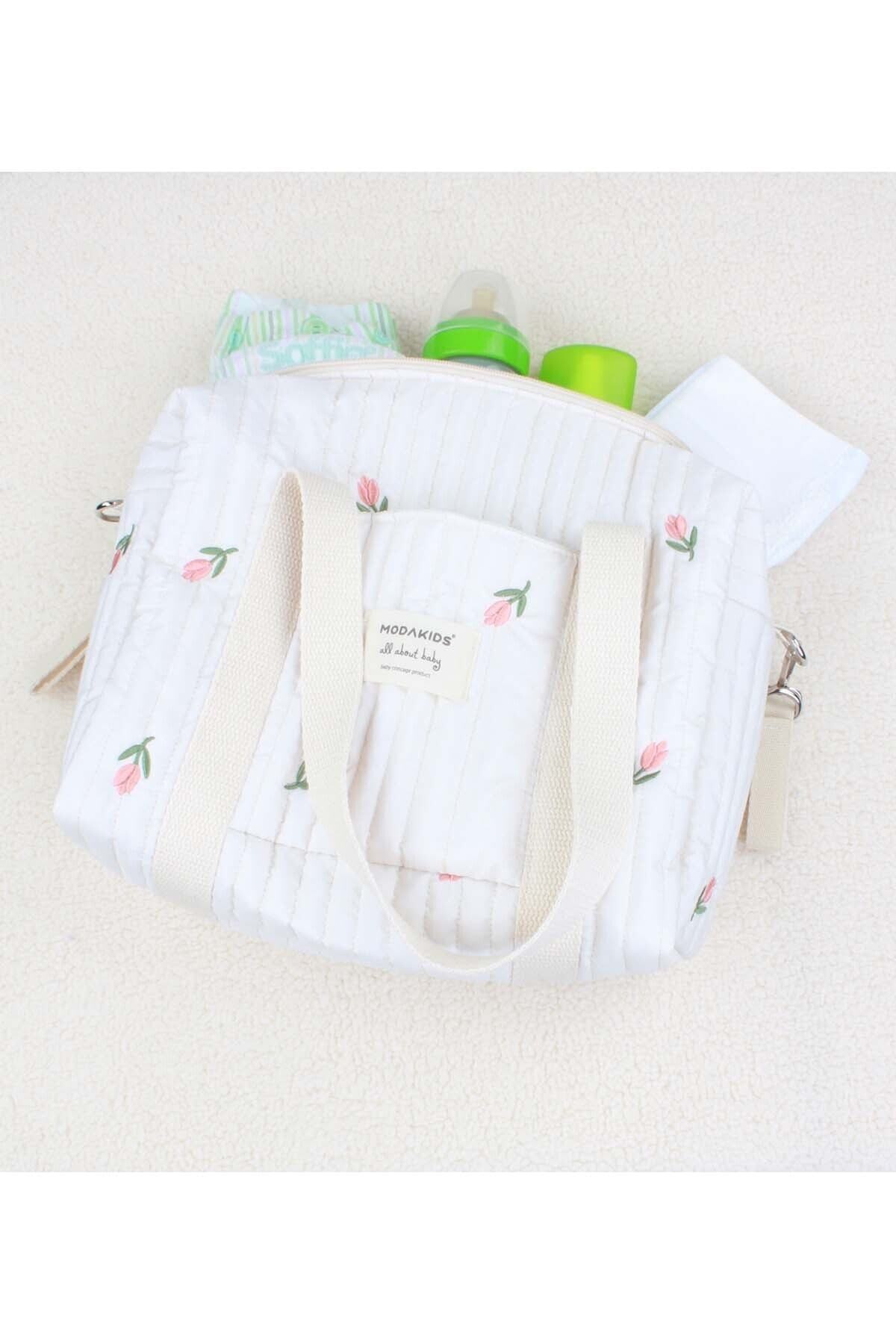 Modakids Anne Bebek Bakım Çantası Kapitone Su Geçirmez Bebek Arabası Organizer Düzenleyici Stroller Bag fotoğrafı 5 (önizleme)