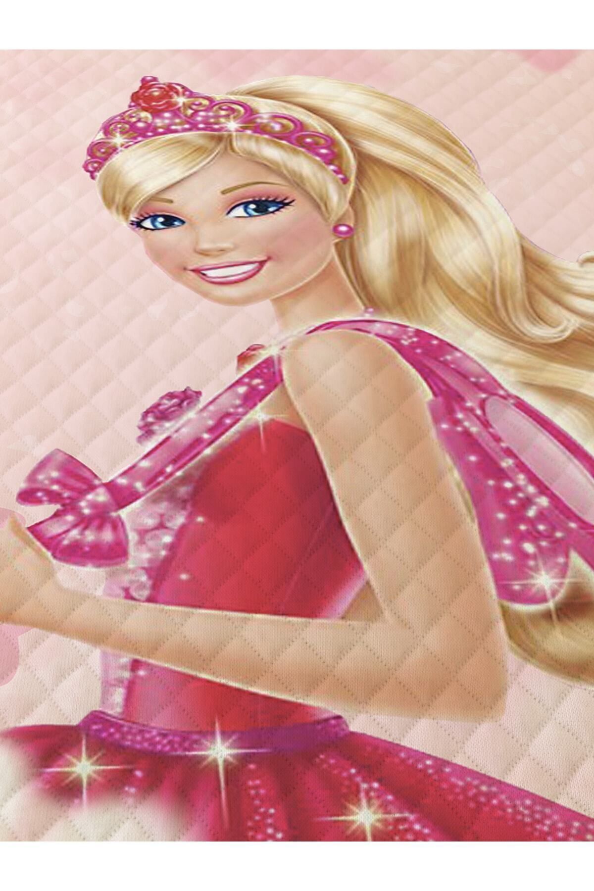 Evmila Prenses Kız Desenli Bebek Ve Çocuk Baskılı Tek Kişilik Pike Takımı 160x238 fotoğrafı 4 (önizleme)