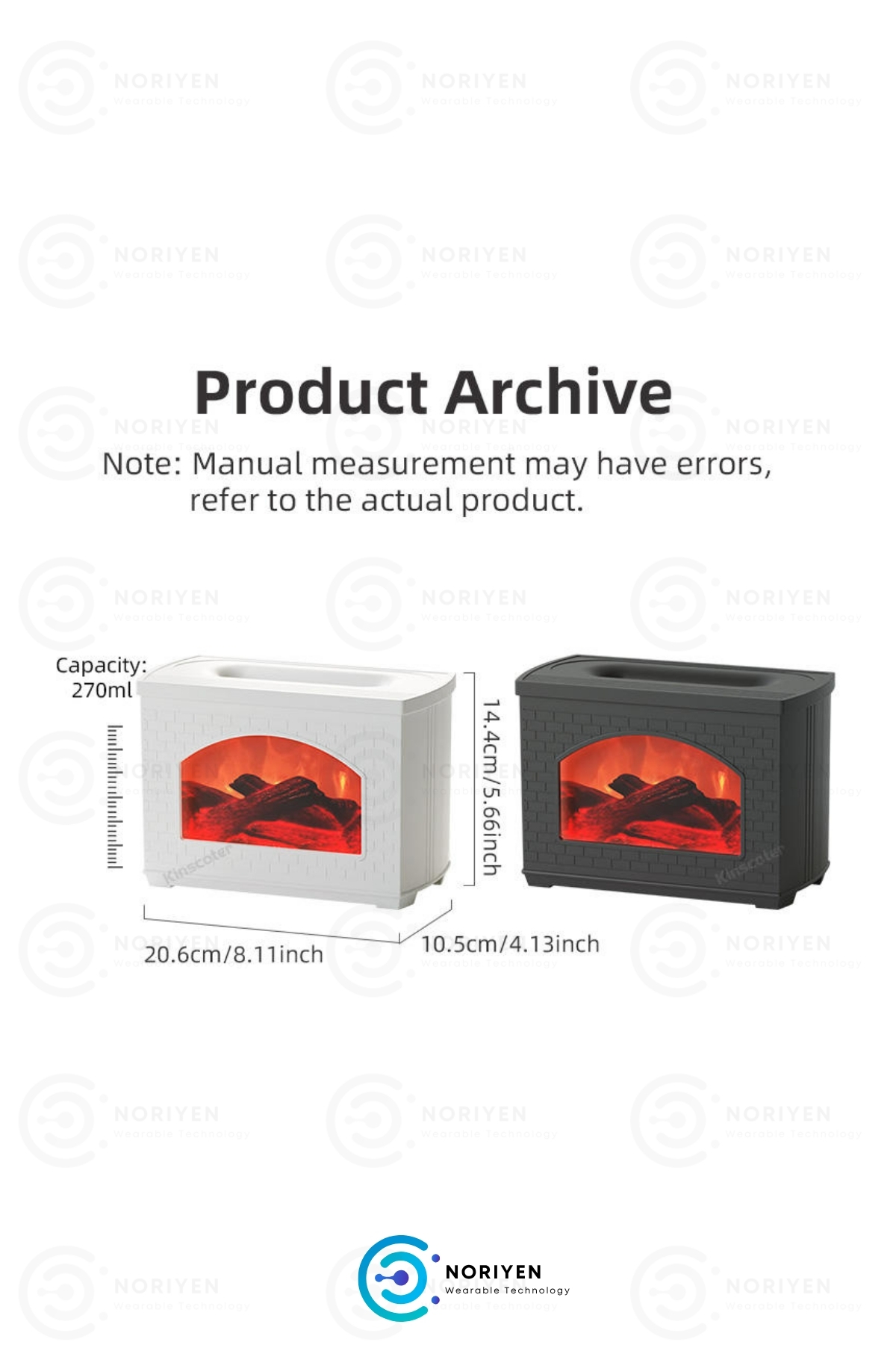 Yeni Nesil Bonfire Şömine Hava Nemlendiricisi 270 ML Renkli Gece Işığı Buhar Makinesi Aroma Difüzör