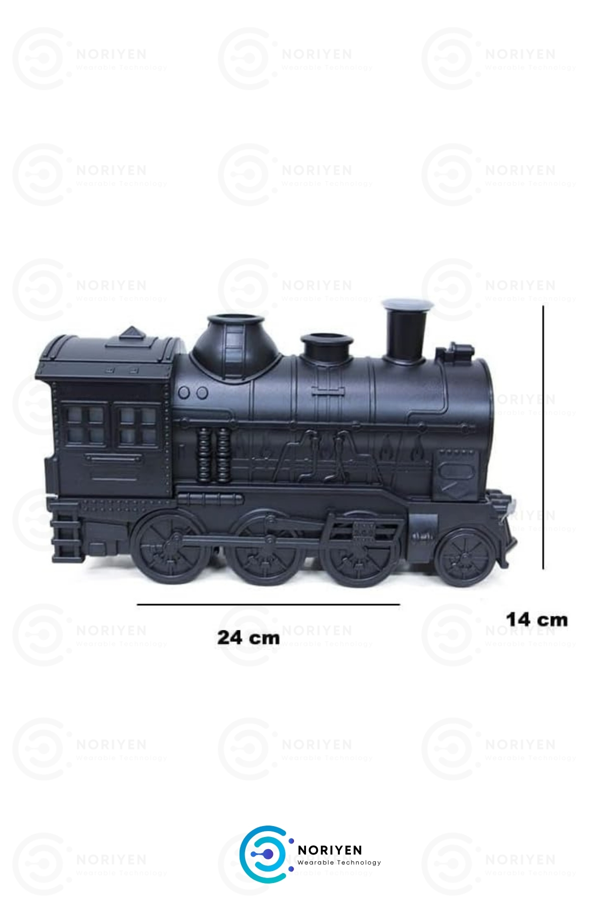 Yeni Nesil Tren Şeklinde 300 ML Aroma Difüzör Buhar Makinesi Hava Nemlendirici