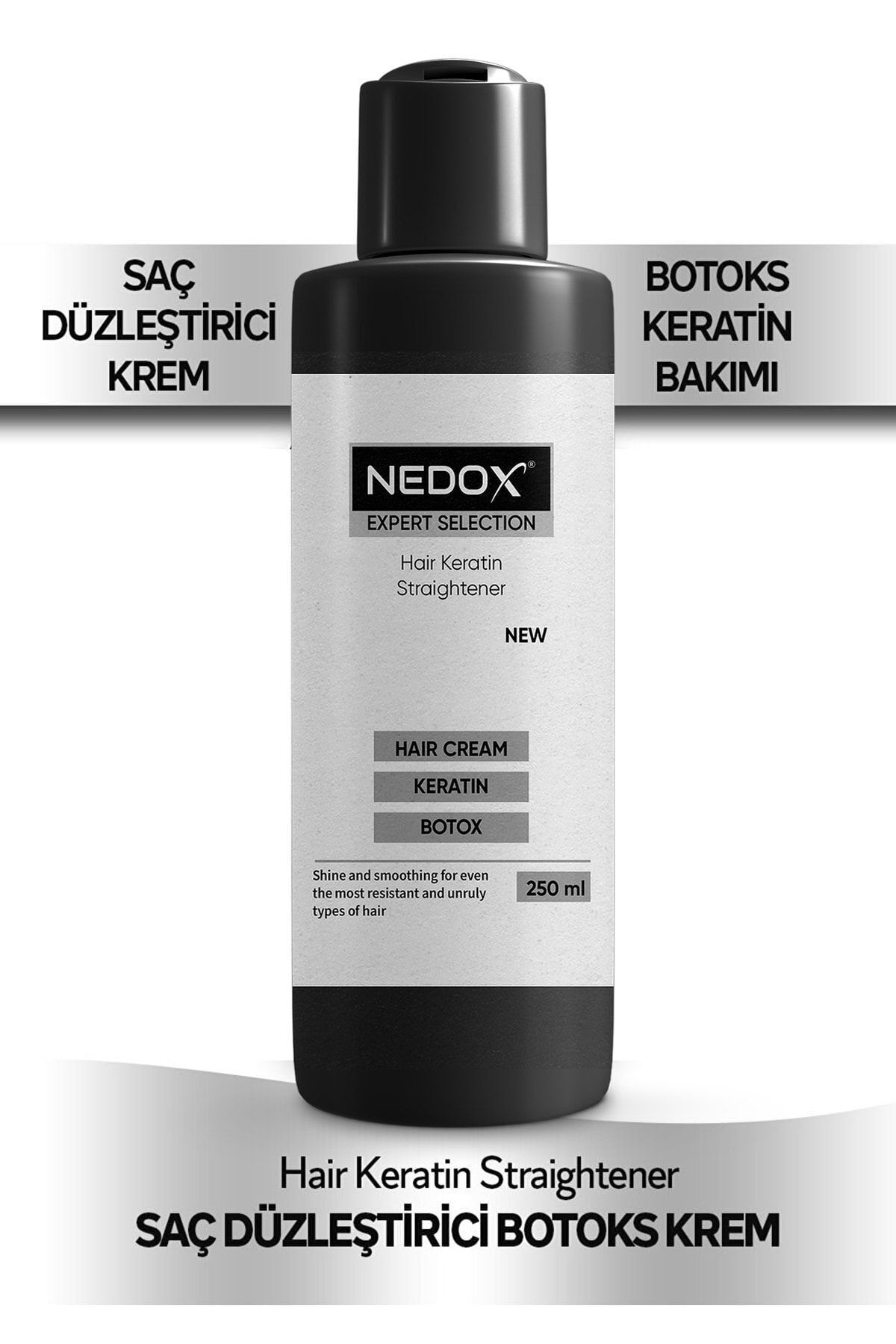 کرم کراتینه بوتاکس صاف کننده و حالت دهنده مو ۲۵۰ میلی لیتر — NEDXSDKBK250ML — تصویر 2 از 4