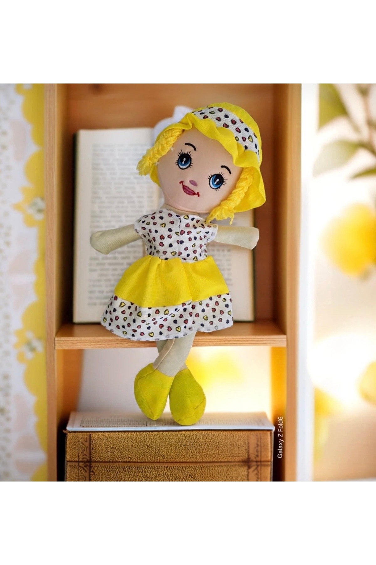 grsoyuncak Bez Bebek Sıla 3lü Set Gönderilecek 50cm Pembe-Sarı-Mor Renk fotoğrafı 7 (önizleme)