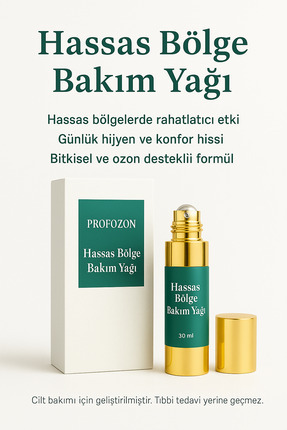 profozon Genital Akıntı Kararma Mantar Etkili Ozon Yağı Vajinal Sağlık Genita...