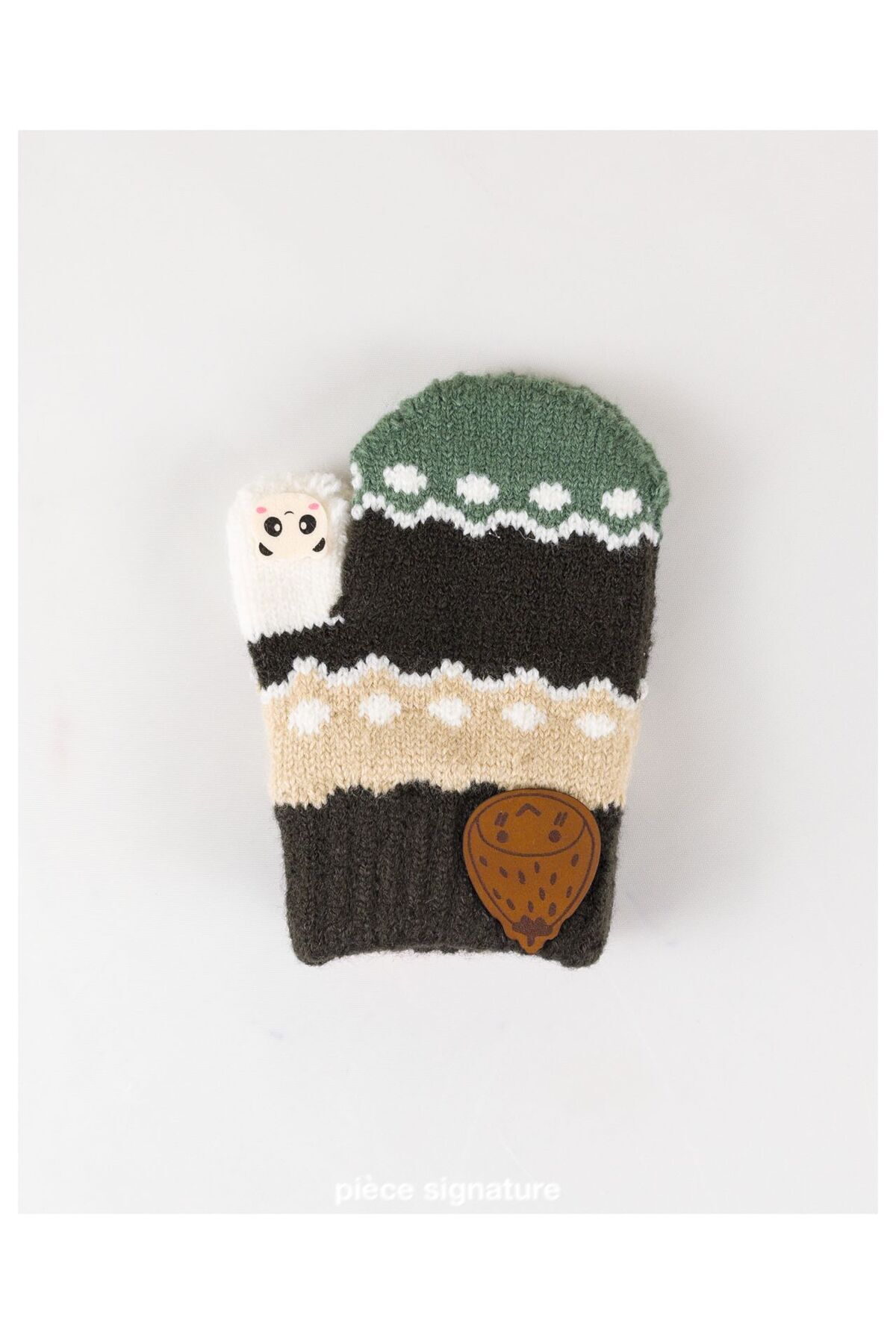 PIECE SIGNATURE %100 Acrylic Erkek Bebek Eldiven ( 1-3 Yaş ) fotoğrafı 2 (önizleme)