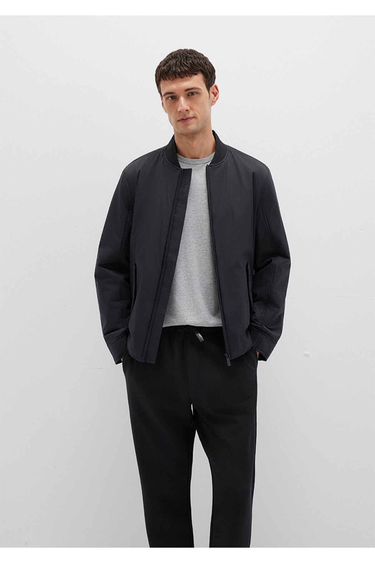 Mavi Siyah Bomber Ceket 0110616-71379