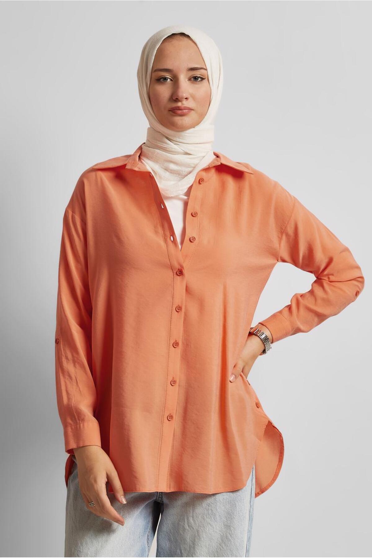 آلوینا پیراهن یقهدار تونیک ۴۵۷۷۱ آلوینا پیراهن یقهدار تونیک ۴۵۷۷۱