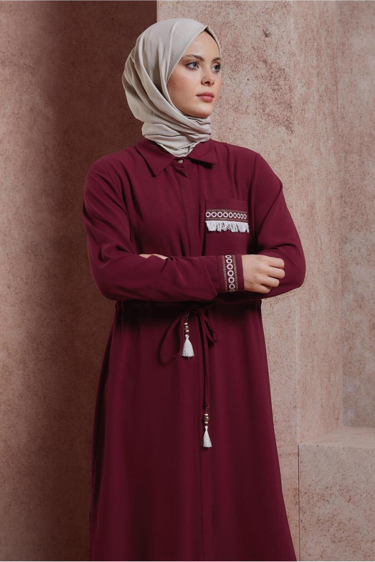 آلوینا تونیک گلدوزی شده با جزئیات ۴۳۶۲۵ آلوینا تونیک گلدوزی شده با جزئیات ۴۳۶۲۵