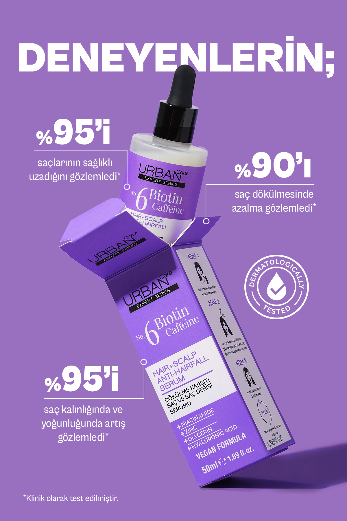 Çok Satanlar Saç Bakım Seti- Şampuan Serum Yağ Kuru Şampuan Maske-AVANTAJLI FİYAT — URBPKT105 — تصویر 3 از 8