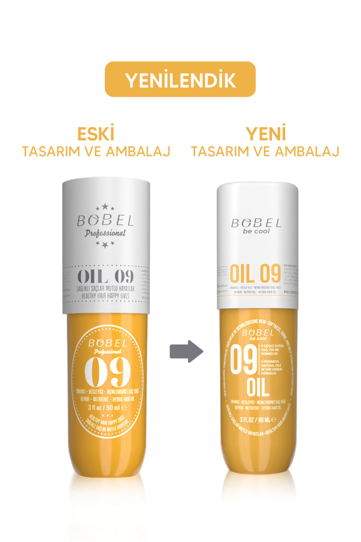 Oil-09 Vegan Saç Bakım Yağı 90 ml — Oil09 — تصویر 2 از 4