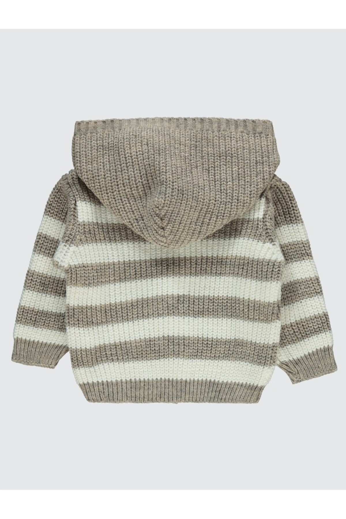 سیویل بیبی ژاکت بافتنی نوزادی پسرانه ۶ تا ۱۸ ماه شیر قهوه