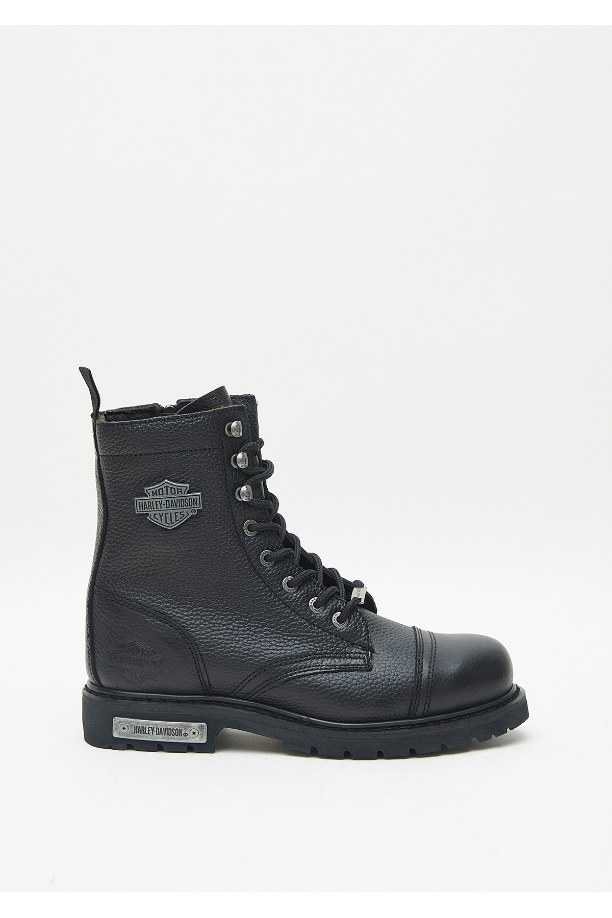 Harley Davidson Erkek Colmar Siyah Bağcıklı Bot