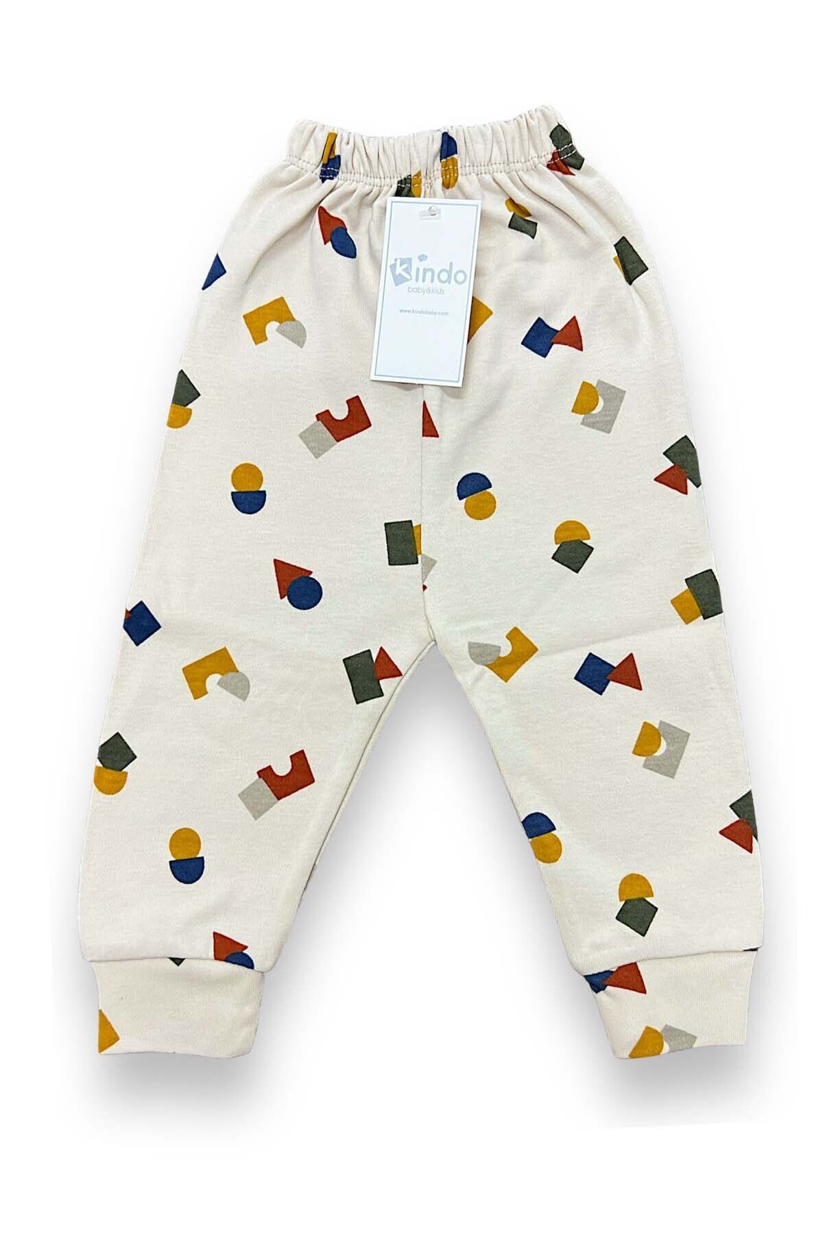 Kindo Baby 0/3 Ay 3/6 Ay 6/9 Ay 9/12 Ay - 1 Yaş,2yaş,3yaş,4yaş Penye Pantolon Çocuk Pijama, Bebek Pantolon fotoğrafı 3 (önizleme)