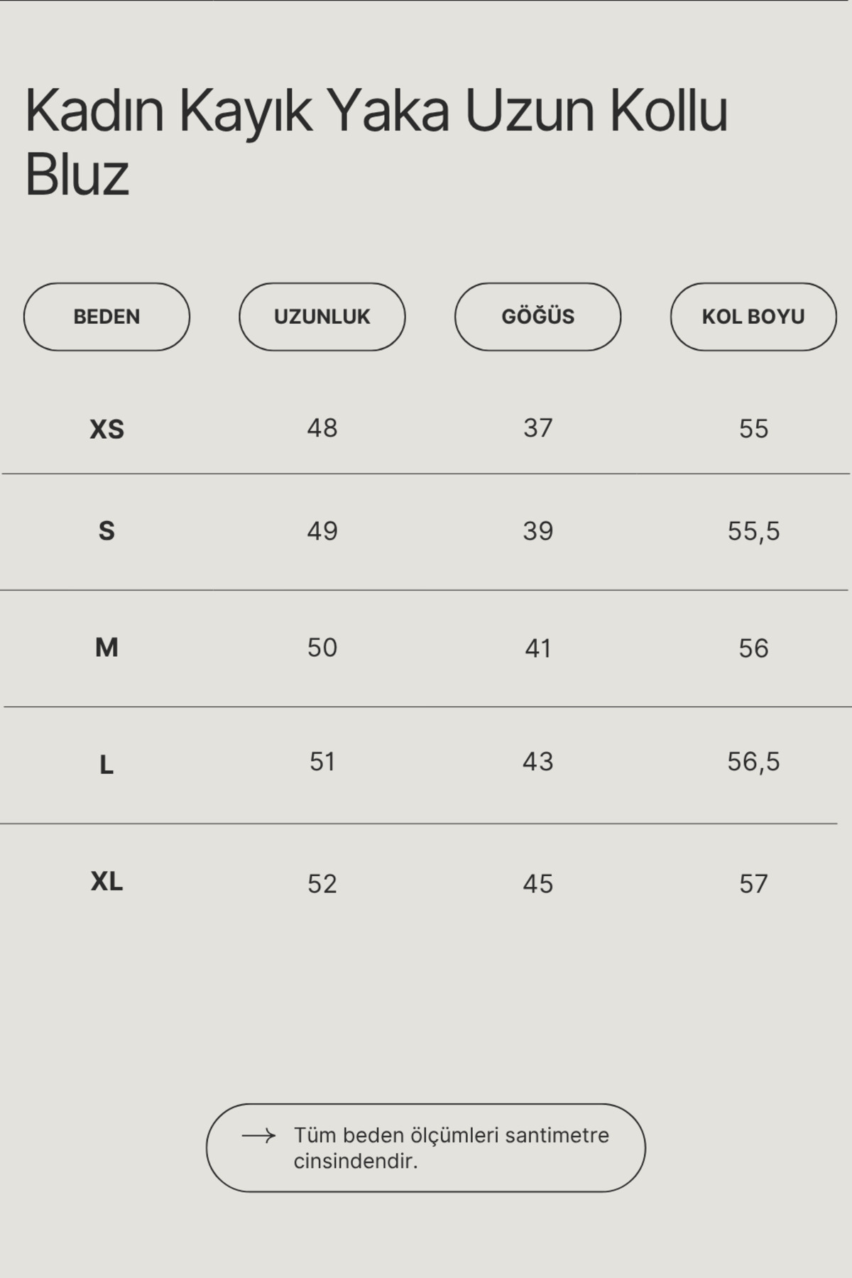 Rich  Kadın Bej Kayık Yaka Uzun Kollu Bluz - Görsel 9