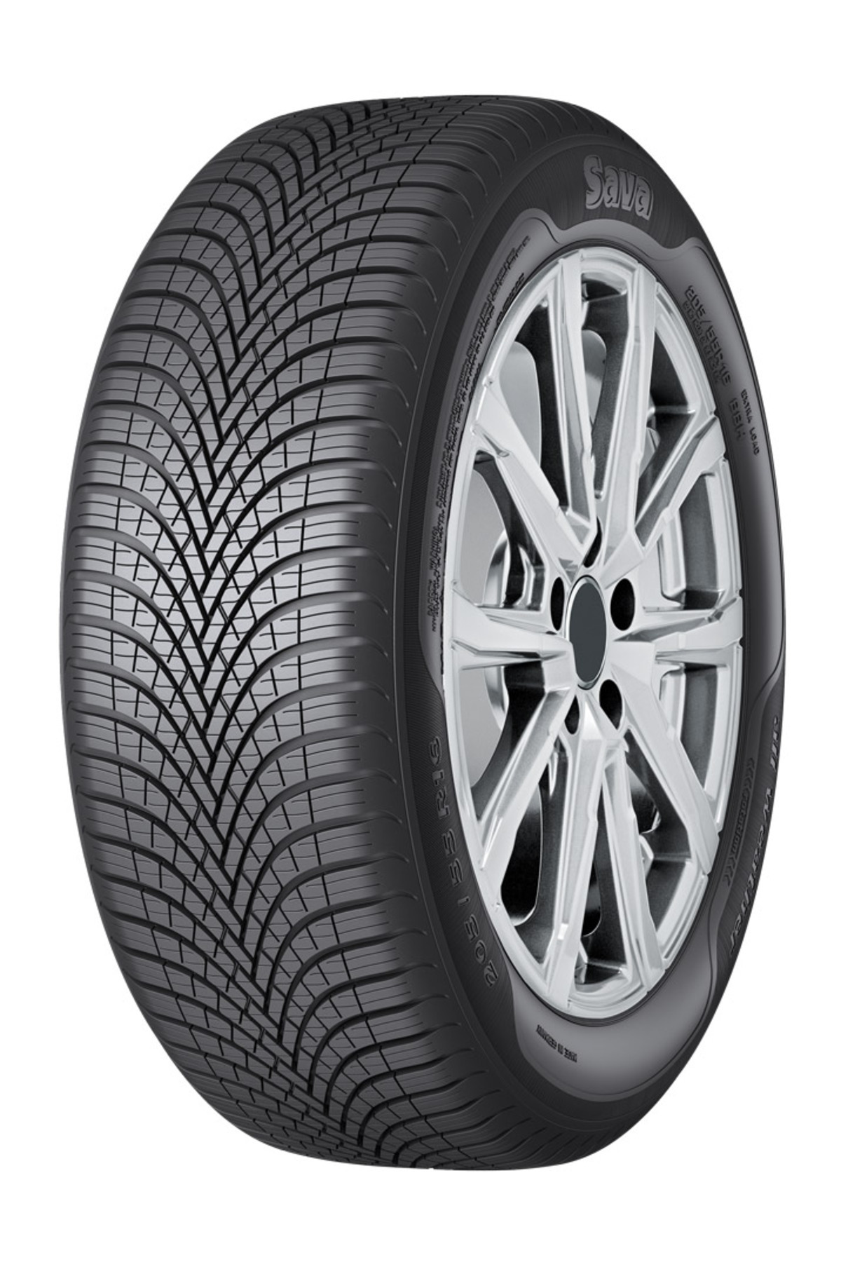 SAVA All Weather 165/70R14 81T M+S 3PMSF Otomobil 4 Mevsim Lastiği (Üretim Yılı:2025)