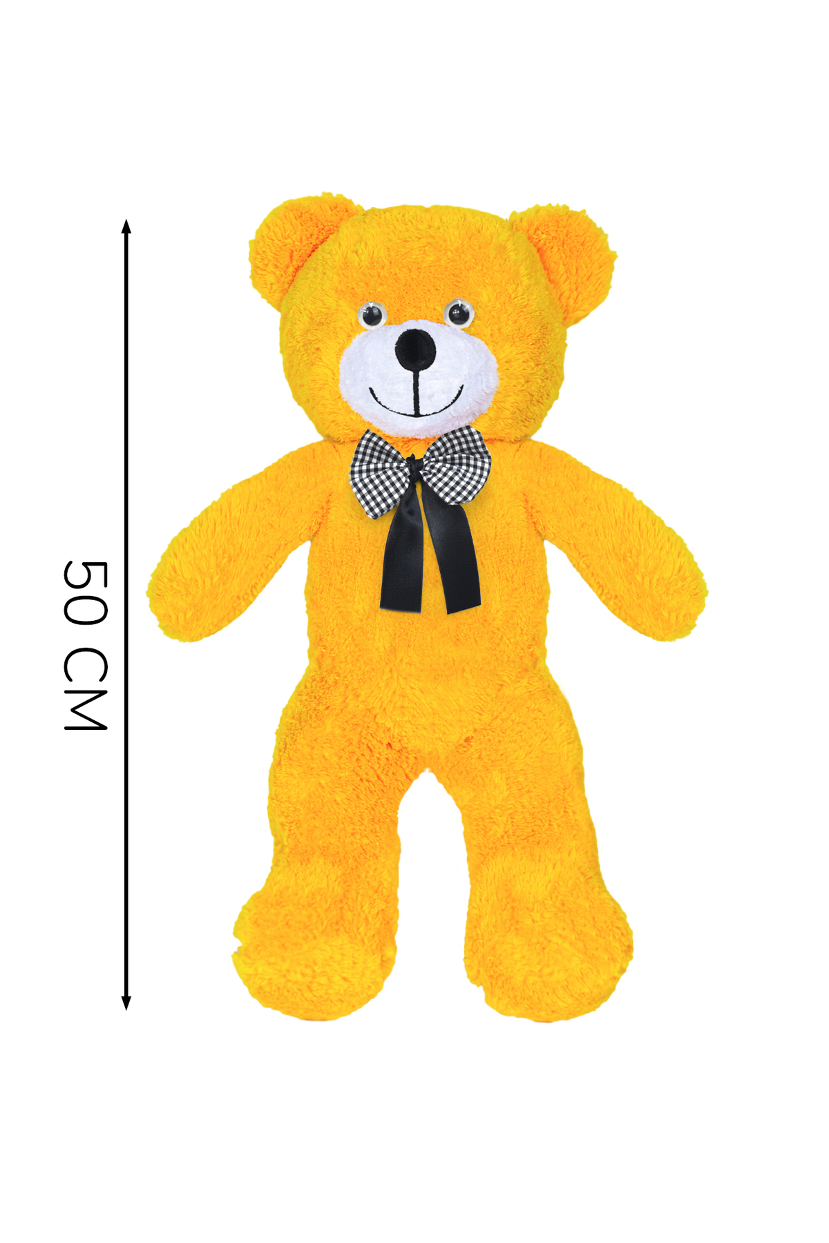 Özgüner Oyuncak Oyuncak Papyonlu Peluş Ayıcık 90 Hediyelik Ayı fotoğrafı 3 (önizleme)