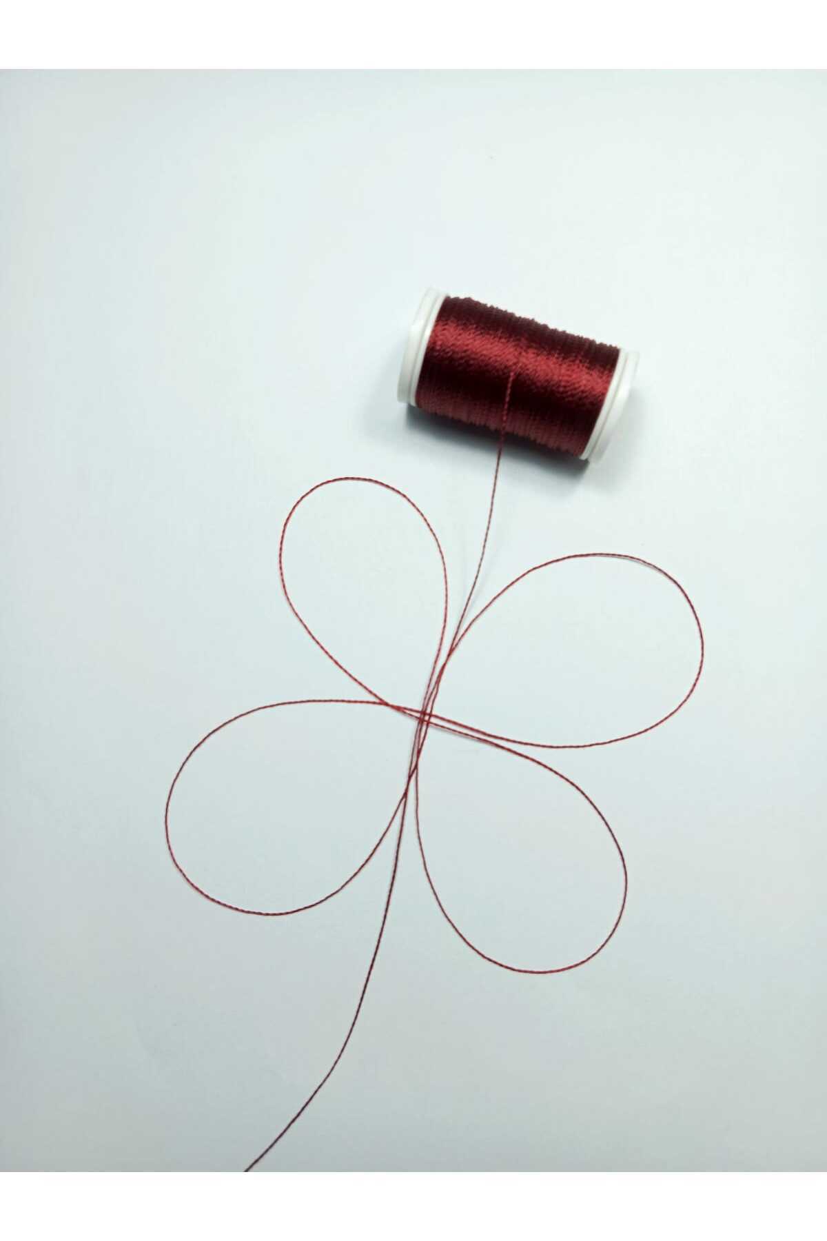 0.4 Mm 40 Metre Bordo Renk Tesbih Ipi