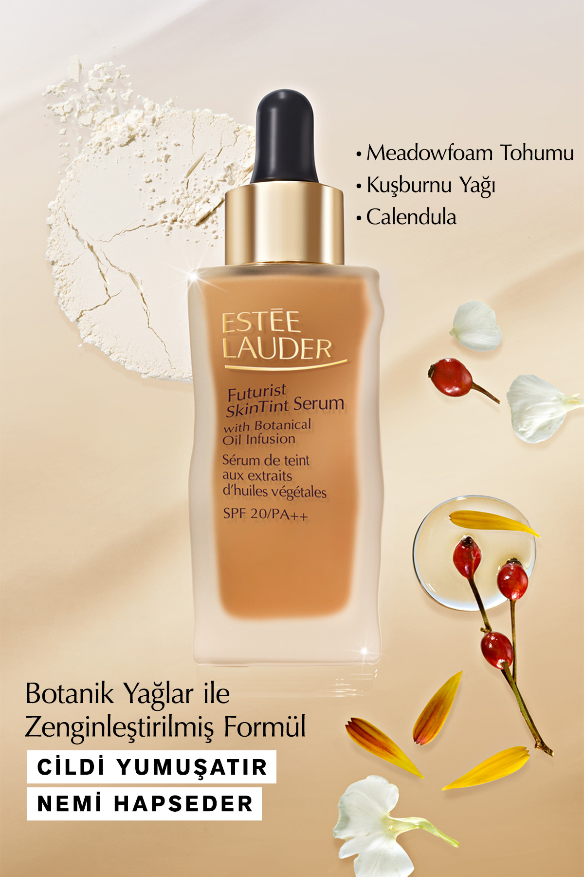 سرم فونداسیون Futurist SkinTint 30ml - SPF20 رنگ: 2W1 Dawn