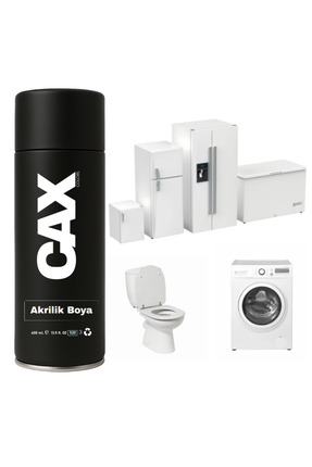 sıocolors BEYAZ EŞYA DÖNÜŞÜM SPREY BOYA 400 ML SIVIYA DAYANIKLI (BUZDOLABI-ÇA...