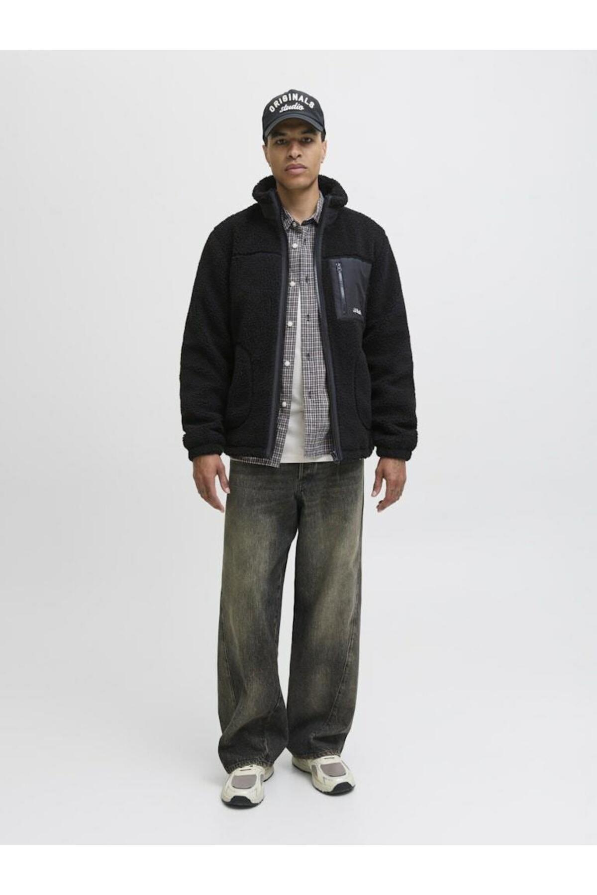 Jack & Jones Jack Jones Sho Teddy Erkek Ceket 12278784 görsel 2