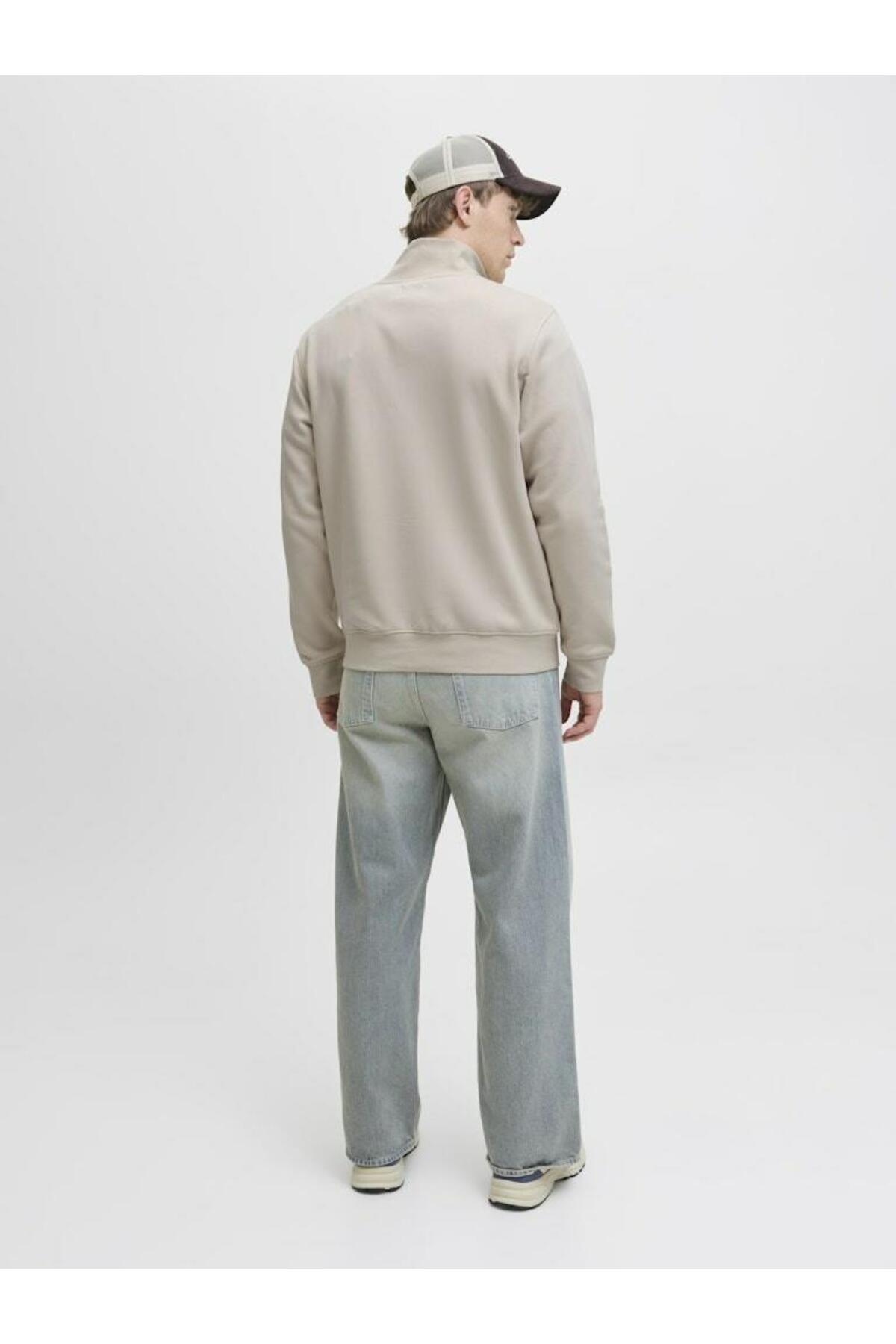 سویشرت مردانه راسته آستین بلند | جک اند جونز Jack & Jones 12278793 - تصویر 3
