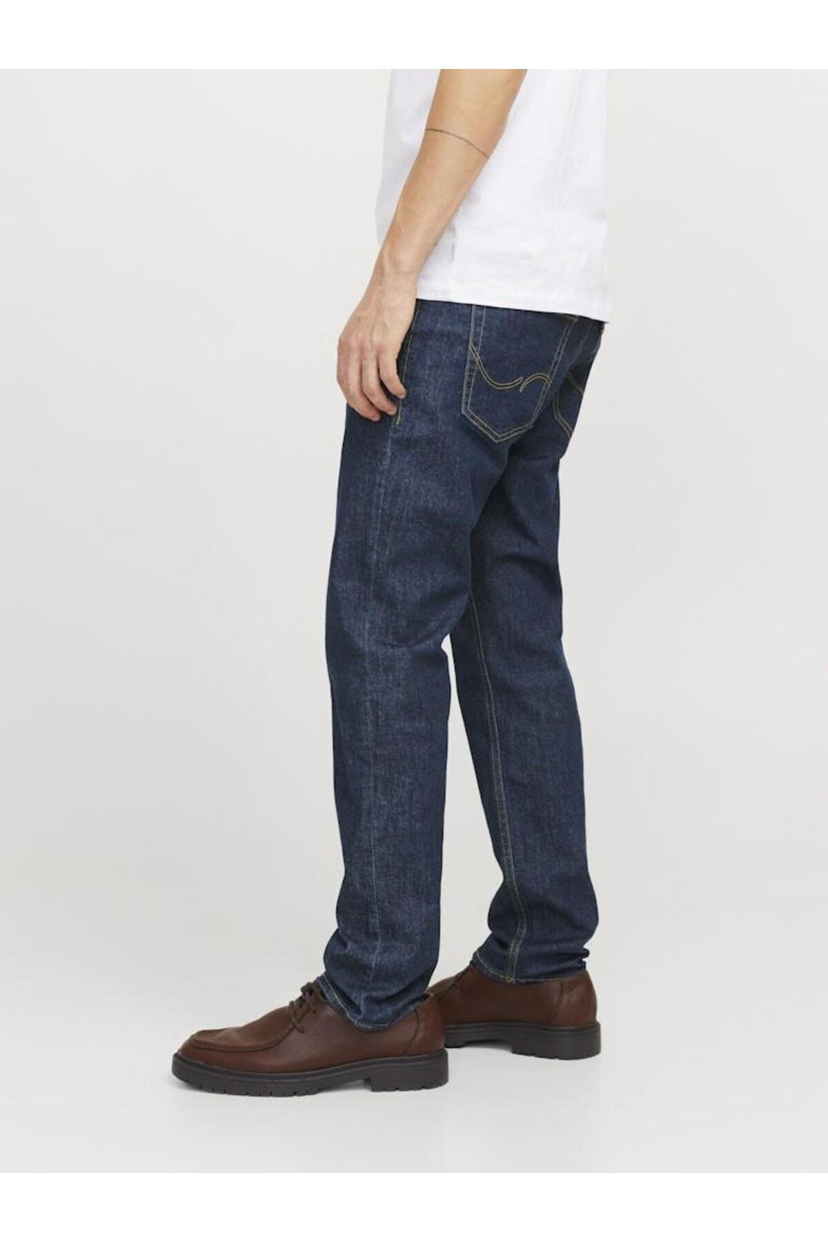 شلوار جین مردانه راسته فاق نرمال | جک اند جونز Jack & Jones 12259062 - تصویر 3