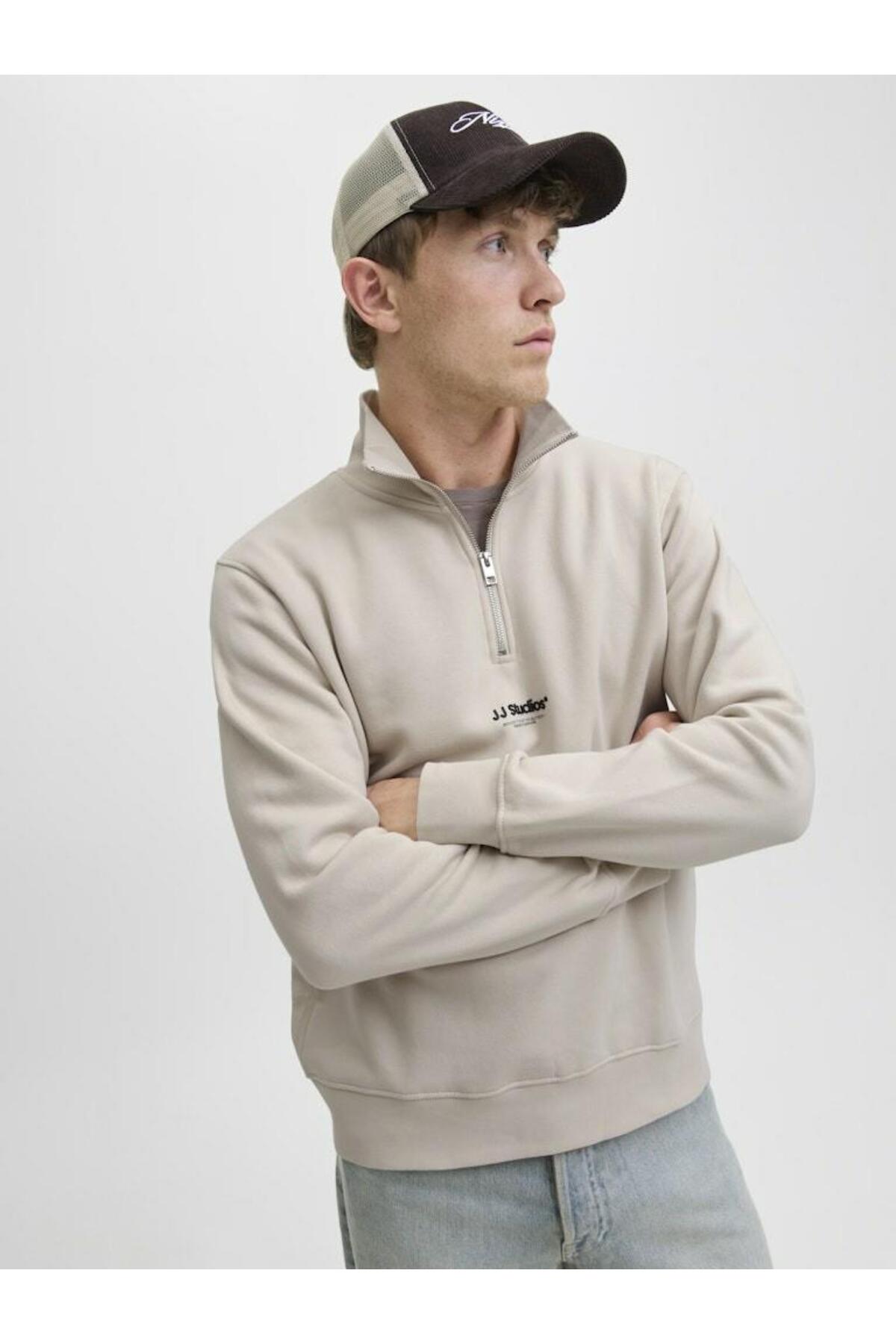 سویشرت مردانه راسته آستین بلند | جک اند جونز Jack & Jones 12278793 - تصویر 7