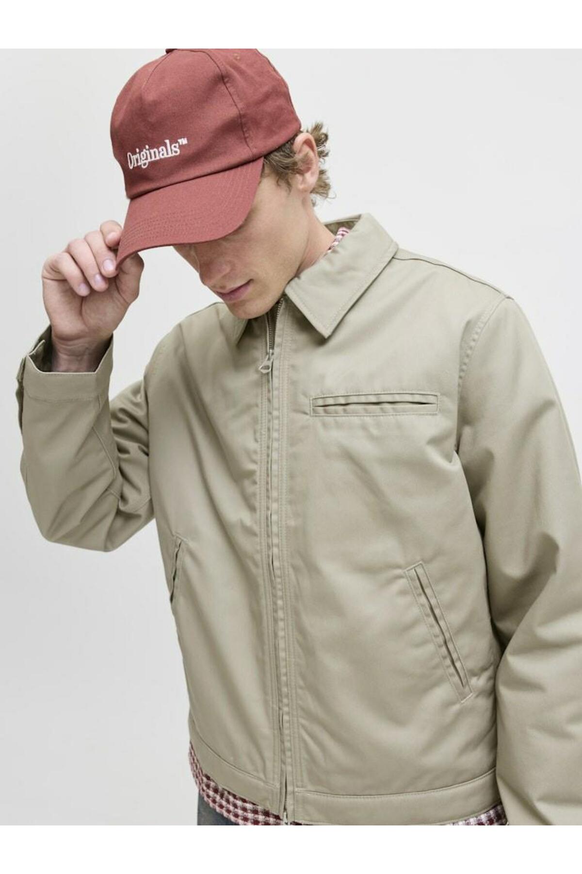 کاپشن مردانه راسته آستین بلند | جک اند جونز Jack & Jones 12288227 - تصویر 2